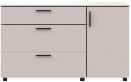 Комод Doros Торн Кашемір 3Ш/1Д 135х51.6х80 (DRS-012105) Комод Doros Торн Кашемір 3Ш/1Д 135х51.6х80 (DRS-012105)