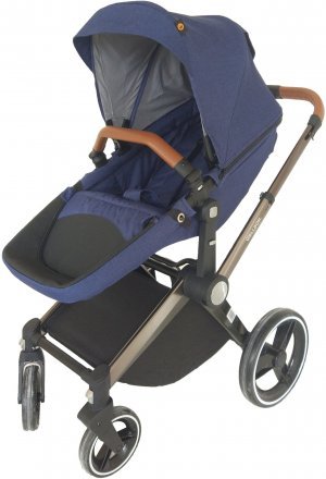 Дитячий візочок 2 в 1 (синій) WD007-3