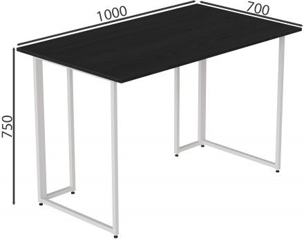 Комп'ютерний стіл Ferrum-decor Ханна 75x100x70 білий ДСП Сосна Кембра 32мм (FRD-104029) Комп'ютерний стіл Ferrum-decor Ханна 75x100x70 білий ДСП Сосна Кембра 32мм (FRD-104029)