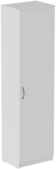 Пенал Анжело Ferrum-decor на 5 полиць із дверима 1900x500x380 ДСП Біле 16 мм (FRD-104942) Пенал Анжело Ferrum-decor на 5 полиць із дверима 1900x500x380 ДСП Біле 16 мм (FRD-104942)