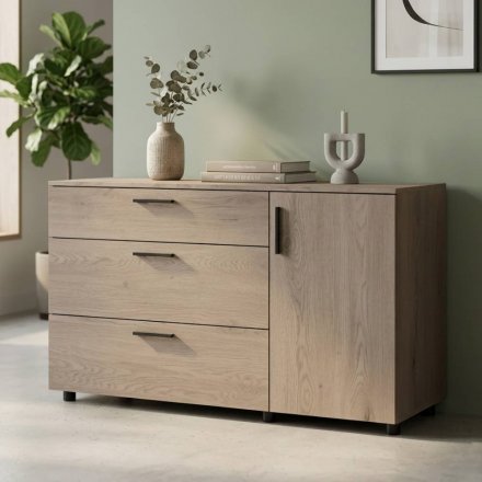 Комод Doros Торн Кремона Канноло 3Ш/1Д 135х51.6х80 (DRS-012106) Комод Doros Торн Кремона Канноло 3Ш/1Д 135х51.6х80 (DRS-012106)