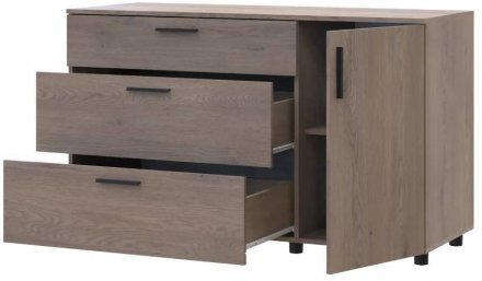 Комод Doros Торн Кремона Канноло 3Ш/1Д 135х51.6х80 (DRS-012106) Комод Doros Торн Кремона Канноло 3Ш/1Д 135х51.6х80 (DRS-012106)