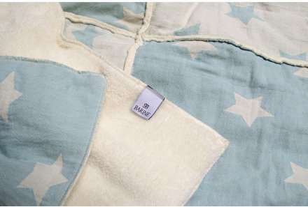 Плед мікроплюш Star Patchwork throw mint ментоловий 130х170 см svt-2000022233132 Плед мікроплюш Star Patchwork throw mint ментоловий 130х170 см svt-2000022233132