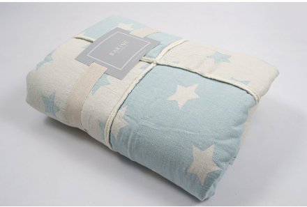Плед мікроплюш Star Patchwork throw mint ментоловий 130х170 см svt-2000022233132 Плед мікроплюш Star Patchwork throw mint ментоловий 130х170 см svt-2000022233132