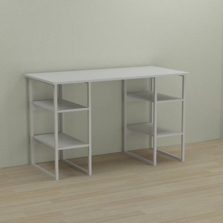 Письмовий стіл Ferrum-decor Карен 75x120x70 білий ДСП Біле 16мм (FRD-102276) Письмовий стіл Ferrum-decor Карен 75x120x70 білий ДСП Біле 16мм (FRD-102276)