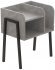 Тумба модульна Ferrum-decor Амелі 540x450x320 метал Чорний ДСП Бетон 16 мм (FRD-103010)