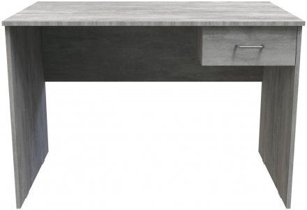 Стіл комп'ютерний Бад Ferrum-decor 750x1100x700 ДСП Бетон 16 мм (FRD-104775)