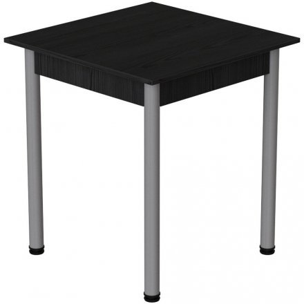 Стіл кухонний Ferrum-decor Агата 75x80x80 Сірий ДСП Сосна Кембра 16мм (FRD-105678)