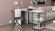 Стіл-тумба трансформер Смарт 2/2 Ferrum-decor 750x1450x600 Чорний метал ДСП Бетон 16 мм (FRD-105108) Стіл-тумба трансформер Смарт 2/2 Ferrum-decor 750x1450x600 Чорний метал ДСП Бетон 16 мм (FRD-105108)