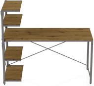 Комп'ютерний стіл Ferrum-decor Джек 75x140x70 Чорний ДСП Артизан (FRD-105412) Комп'ютерний стіл Ferrum-decor Джек 75x140x70 Чорний ДСП Артизан (FRD-105412)