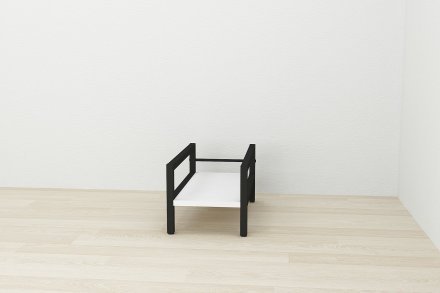 Підставка для системного блоку Ferrum-decor Нікі 21x24x45 Чорний ДСП Біле 16мм (FRD-105286) Підставка для системного блоку Ferrum-decor Нікі 21x24x45 Чорний ДСП Біле 16мм (FRD-105286)