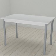 Стіл кухонний Ferrum-decor Беніта 75x120x80 Сірий ДСП Біле 16мм (FRD-106287)