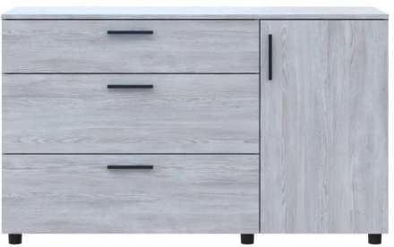 Комод Doros Торн Сосна Натті 3Ш/1Д 135х51.6х80 (DRS-012108)