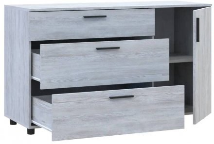Комод Doros Торн Сосна Натті 3Ш/1Д 135х51.6х80 (DRS-012108)