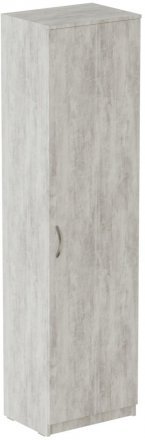 Пенал Анжело Ferrum-decor на 5 полиць із дверима 1900x500x380 ДСП Бетон 16 мм (FRD-104947) Пенал Анжело Ferrum-decor на 5 полиць із дверима 1900x500x380 ДСП Бетон 16 мм (FRD-104947)