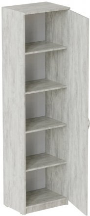 Пенал Анжело Ferrum-decor на 5 полиць із дверима 1900x500x380 ДСП Бетон 16 мм (FRD-104947) Пенал Анжело Ferrum-decor на 5 полиць із дверима 1900x500x380 ДСП Бетон 16 мм (FRD-104947)