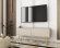 Тумба під телевізор Perfect Home Оро / Oro 2-дверна з золотими ніжками RTV135 Бежевий (PFH-091316) Тумба під телевізор Perfect Home Оро / Oro 2-дверна з золотими ніжками RTV135 Бежевий (PFH-091316)