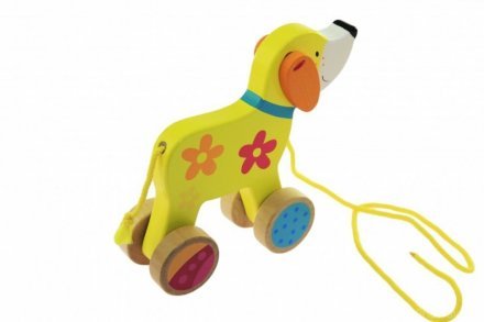 Дерев'яна каталка Собачка Susibelle 54915