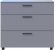 Комод Doros Торн Сірий 3Ш 90х51.6х80 (DRS-012109)