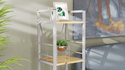 Етажерка 4/34 Ferrum-decor Серії Конект 120x34x28 сірий ДСП Дуб Артизан 16мм (FRD-104285) Етажерка 4/34 Ferrum-decor Серії Конект 120x34x28 сірий ДСП Дуб Артизан 16мм (FRD-104285)