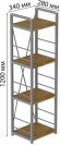 Етажерка 4/34 Ferrum-decor Серії Конект 120x34x28 сірий ДСП Дуб Артизан 16мм (FRD-104285) Етажерка 4/34 Ferrum-decor Серії Конект 120x34x28 сірий ДСП Дуб Артизан 16мм (FRD-104285)
