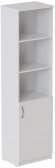 Пенал Анжело Ferrum-decor на 4 полиці з 1 дверима 1900x500x380 ДСП Біле 16 мм (FRD-104948)