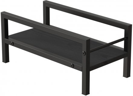 Підставка для системного блоку Ferrum-decor Нікі 21x24x45 Чорний ДСП Сосна Кембра 16мм (FRD-105288) Підставка для системного блоку Ferrum-decor Нікі 21x24x45 Чорний ДСП Сосна Кембра 16мм (FRD-105288)