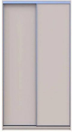 Шафа-купе Doros Сіті Лайт Кашемір 2 ДСП 120х45х225 (80736332)