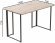 Комп'ютерний стіл Ferrum-decor Ханна 76x140x70 чорний ДСП Дуб Сан-Марино 32мм (FRD-103529) Комп'ютерний стіл Ferrum-decor Ханна 76x140x70 чорний ДСП Дуб Сан-Марино 32мм (FRD-103529)