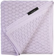 Плед плетений Butterfly 90x90 см Dusky Lilac lullalove-0123 Плед плетений Butterfly 90x90 см Dusky Lilac lullalove-0123