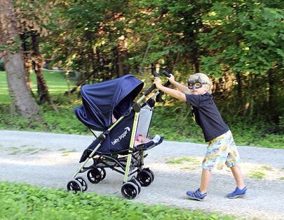 Baby Jogger Коляска-трость реверсивная Vue Brown