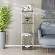 Етажерка 4/34 Ferrum-decor Серії Конект 120x34x28 сірий ДСП Сосна Кембра 16мм (FRD-104288) Етажерка 4/34 Ferrum-decor Серії Конект 120x34x28 сірий ДСП Сосна Кембра 16мм (FRD-104288)