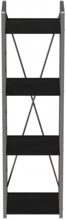 Етажерка 4/34 Ferrum-decor Серії Конект 120x34x28 сірий ДСП Сосна Кембра 16мм (FRD-104288)