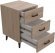 Тумба Віва 3 на конусних ніжках Ferrum-decor 56,5x35x40 Чорний метал ДСП Дуб Сан-Марино 16 мм (FRD-106822) Тумба Віва 3 на конусних ніжках Ferrum-decor 56,5x35x40 Чорний метал ДСП Дуб Сан-Марино 16 мм (FRD-106822)
