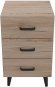 Тумба Віва 3 на конусних ніжках Ferrum-decor 56,5x35x40 Чорний метал ДСП Дуб Сан-Марино 16 мм (FRD-106822) Тумба Віва 3 на конусних ніжках Ferrum-decor 56,5x35x40 Чорний метал ДСП Дуб Сан-Марино 16 мм (FRD-106822)