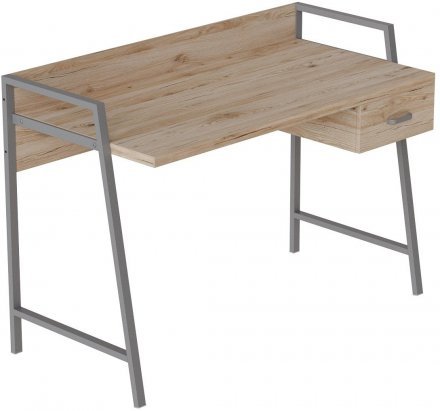 Письмовий стіл Ferrum-decor 750x1000x600 Сірий метал ДСП Дуб Сан-Марино 32 мм (FRD-103430) Письмовий стіл Ferrum-decor 750x1000x600 Сірий метал ДСП Дуб Сан-Марино 32 мм (FRD-103430)