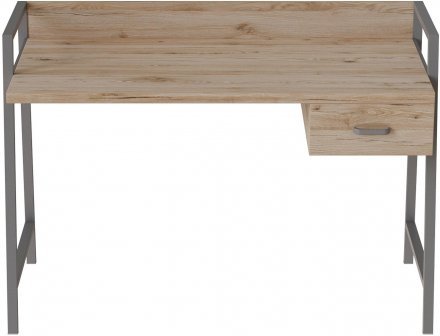 Письмовий стіл Ferrum-decor 750x1000x600 Сірий метал ДСП Дуб Сан-Марино 32 мм (FRD-103430) Письмовий стіл Ferrum-decor 750x1000x600 Сірий метал ДСП Дуб Сан-Марино 32 мм (FRD-103430)