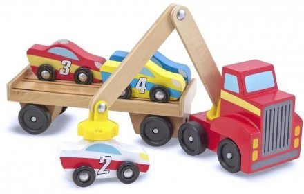 Магнітний дерев'яний автонавантажувач MD19390