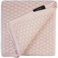 Плед плетений Butterfly 90x90 см Blush lullalove-0147 Плед плетений Butterfly 90x90 см Blush lullalove-0147