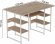 Комп'ютерний стіл Ferrum-decor Тім 75x120x70 білий ДСП Дуб Сан-Марино 32мм (FRD-101379)