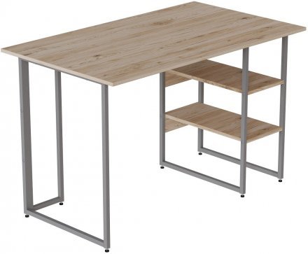Комп'ютерний стіл Ferrum-decor Кевін 75x120x70 сірий ДСП Дуб Сан-Марино 32мм (FRD-101755)