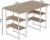 Комп'ютерний стіл Ferrum-decor Карен 75x120x70 білий ДСП Дуб Сан-Марино 32мм (FRD-102284) Комп'ютерний стіл Ferrum-decor Карен 75x120x70 білий ДСП Дуб Сан-Марино 32мм (FRD-102284)