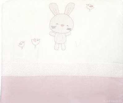Mary Baby Одеяло вафельное Kiss розовый 80/KI/R