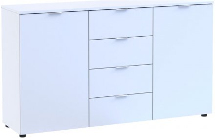 Комод у спальню Doros Рон 5 140х38х81 см Білий (DRS-011300) Комод у спальню Doros Рон 5 140х38х81 см Білий (DRS-011300)