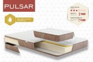 Матрац безпружинний Pulsar 165х180х18 см Матрац безпружинний Pulsar 165х180х18 см