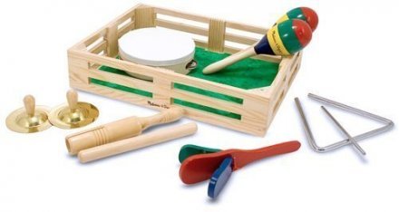 Melissa & Doug Набор музыкальных инструментов MD488 Melissa & Doug Набор музыкальных инструментов MD488