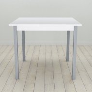 Стіл кухонний Ferrum-decor Дієго 75x70x70 Сірий ДСП Біле 16мм (FRD-106296)
