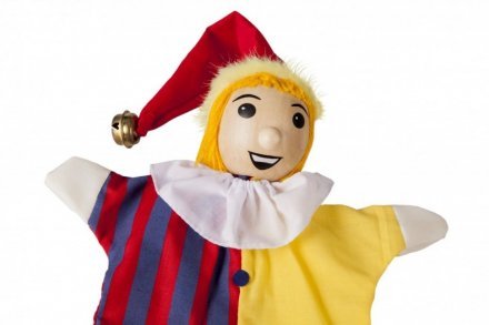 Лялька-рукавичка Клоун Каспер 51999G