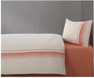 Постільна білизна Elisa cinnamon кориця євро 200х220 см