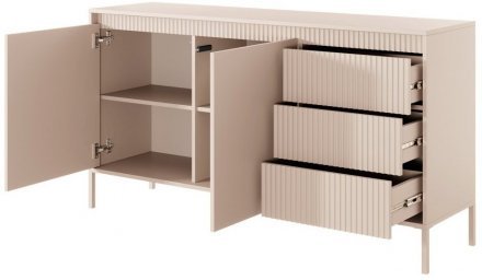 Комод Perfect Home Сенсо / Senso 2-дверний з 3 шухлядами 2D3S/153 Беж (PFH-091107)